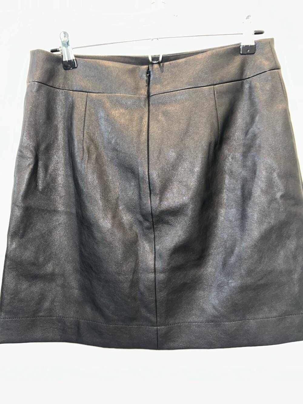 J.Crew Leather Mini Skirt - Picture 3 of 4